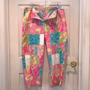 Lilly Pulitzer capri pants